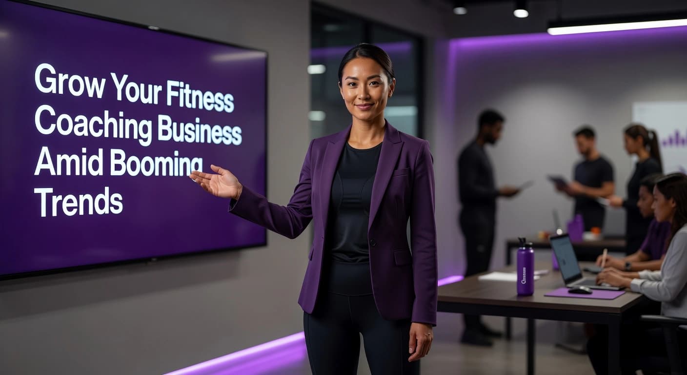 Professional header image for industry analysis: Grow Your Fitness Coaching Business Amid Booming Trends