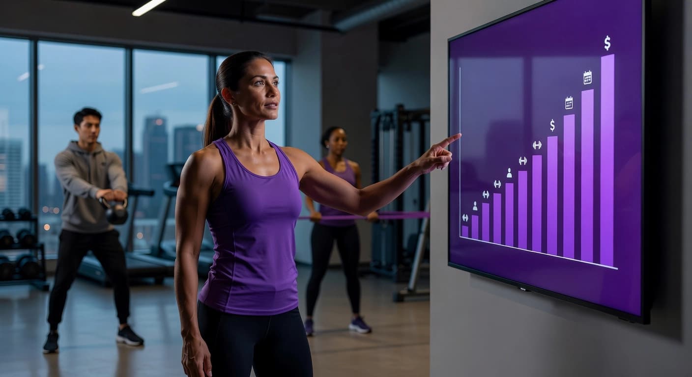 Professional header image for list-based article: 10 Essential Personal Trainer Tasks for Scaling